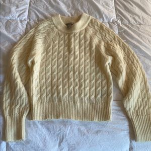 H&M sweater mohair/wool blend, size S